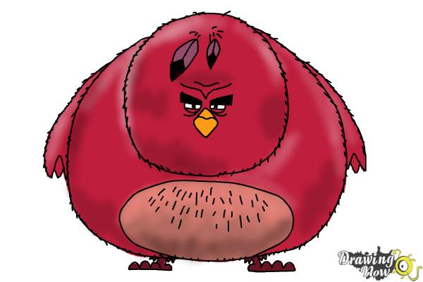 600x400 how to draw angry birds - Angry Birds Drawing Pictures