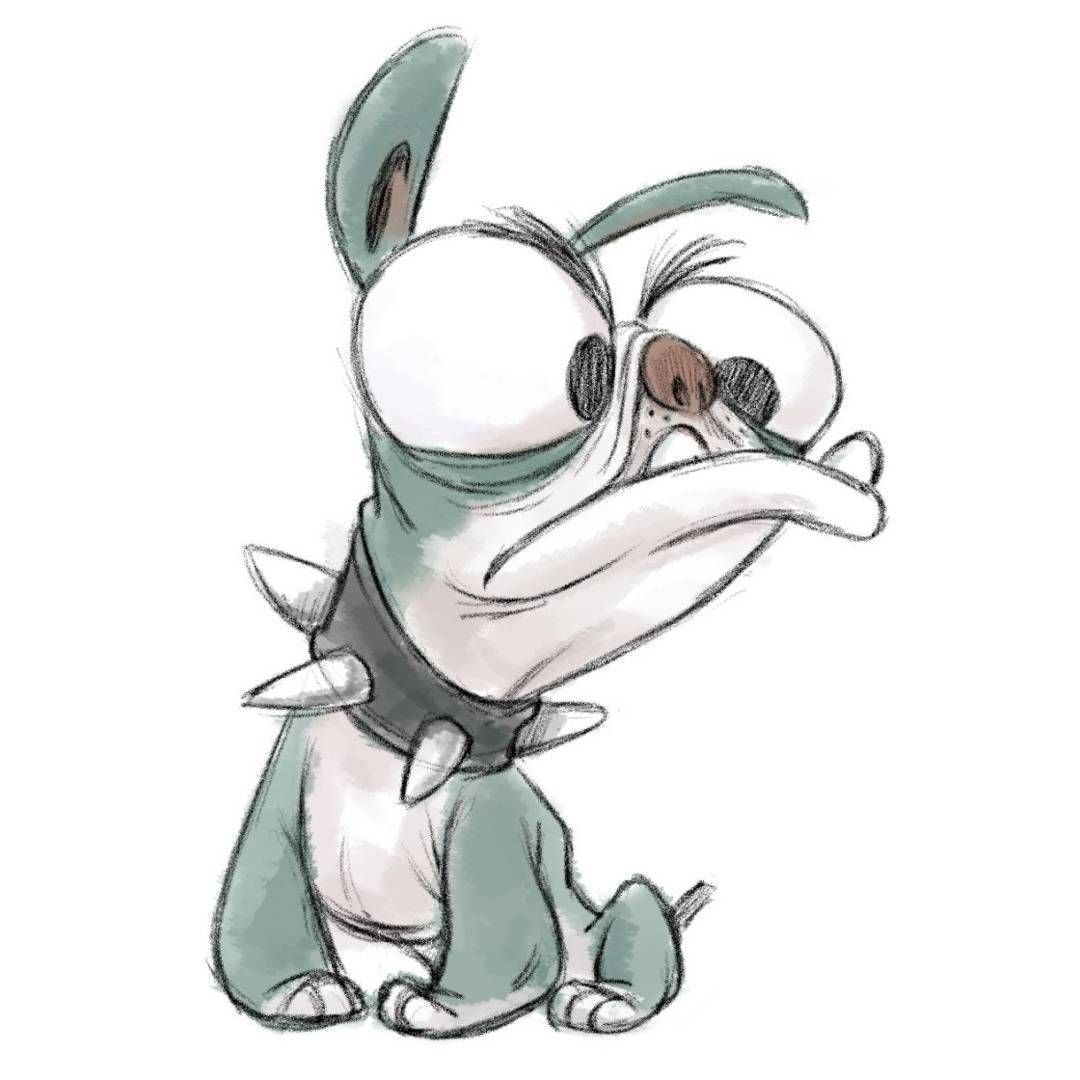 1080x1080 Angry Dog - Angry Dog Drawing