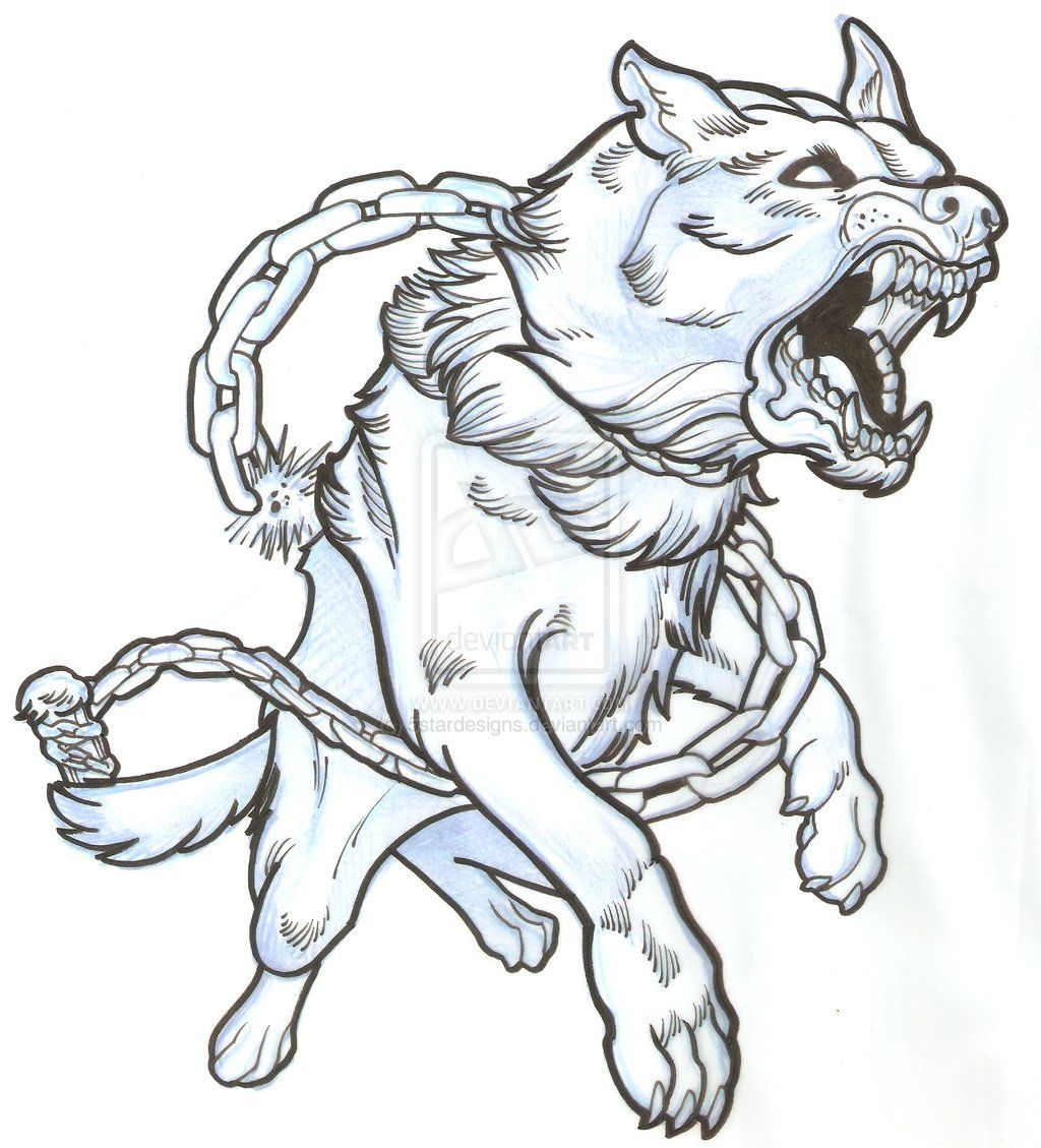 1024x1129 Pit Art Ii In Angry German Shepherd - Angry Dog Drawing