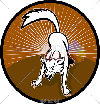 340x355 stock illustration of retro cartoon drawing of attacking angry dog - Angry Dog Drawing