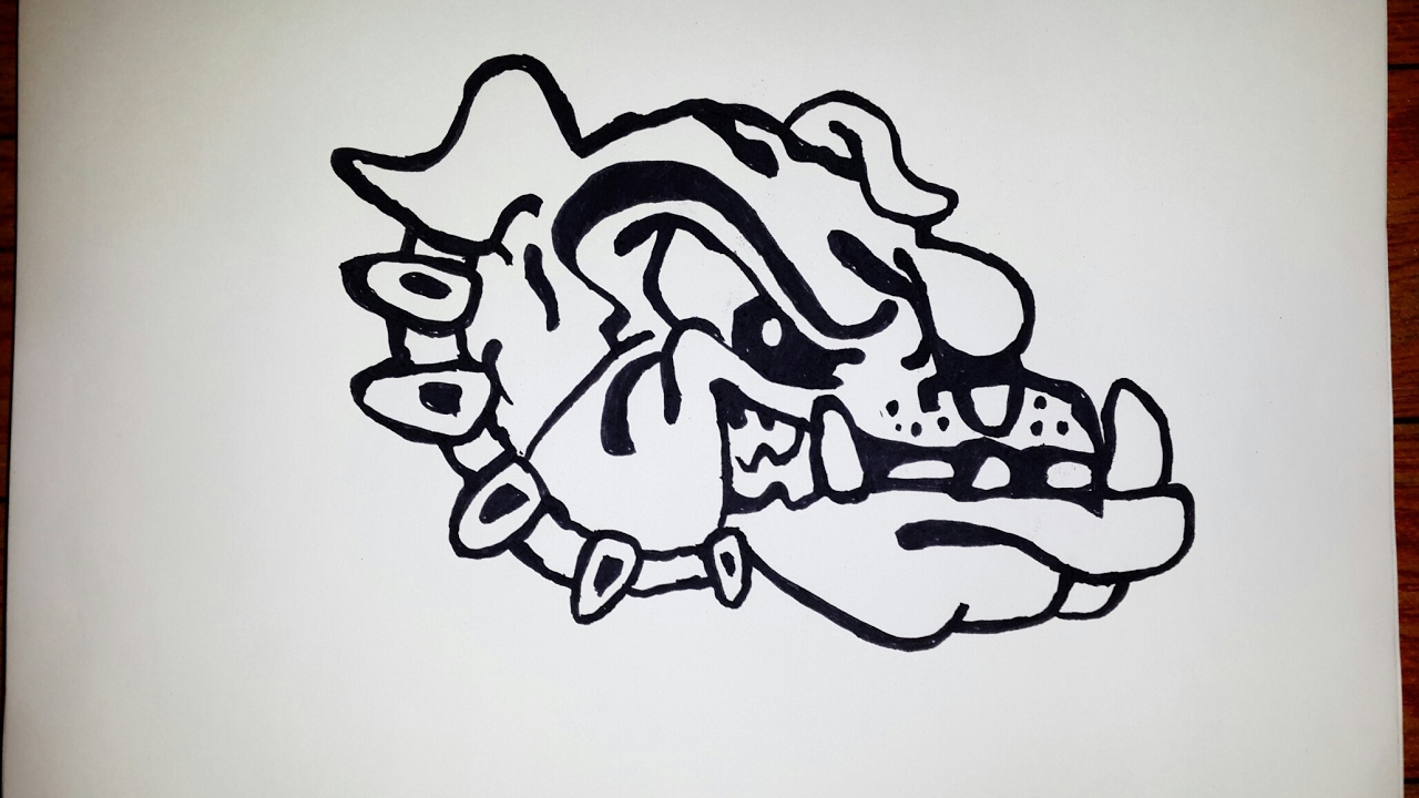 1280x720 Draw Something Easy !! How To Draw Angry Dog - Angry Dog Drawing