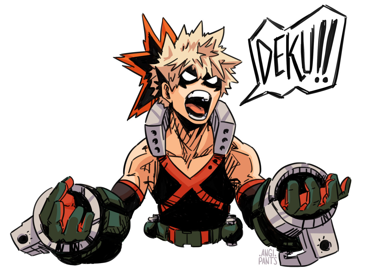 1280x942 Drawings And Stuff Angry Son Gotta Love Bakugou - Angry Drawings