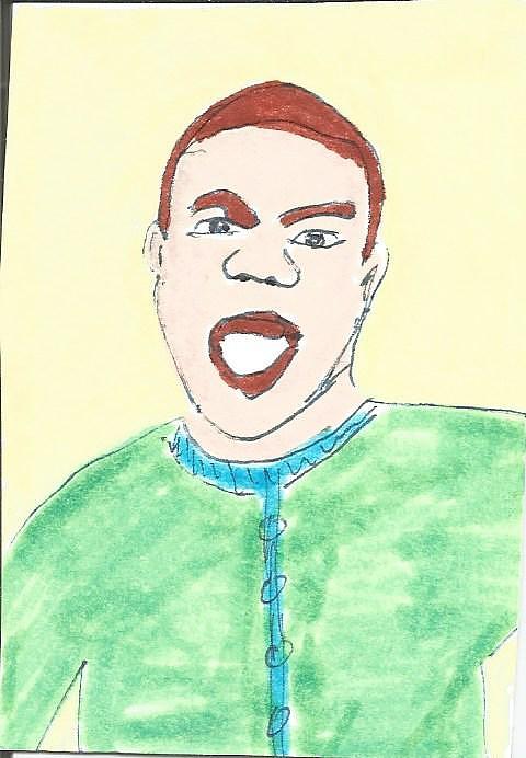 480x692 Angry Man Drawing - Angry Man Drawing