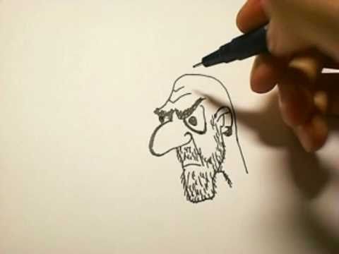 480x360 How To Draw An Angry Man - Angry Man Drawing