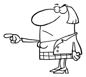 300x268 Angry Person Clip Art - Angry Person Drawing