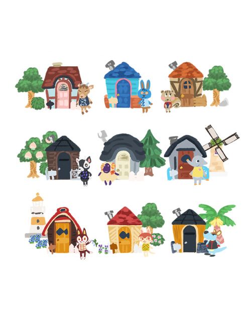 500x639 Felt Like Drawing All My Villagers From My Town In Animal Crossing - Animal Crossing Drawing