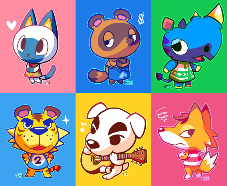 740x607 Top Animal Crossing Fan Art - Animal Crossing Drawing
