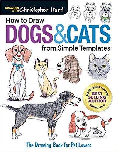 388x499 Christopher Hart Books How To Draw Manga, Figures, Animals - Animal Drawing Book