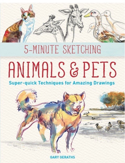 477x623 Drawing Animals Pets Super Quick Techniques - Animal Drawing Book