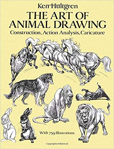 380x499 The Art Of Animal Drawing Construction, Action, Analysis - Animal Drawing Book