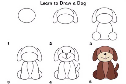 414x276 Learn To Draw Farm Animals Simple Diys Kids Activities - Animal Drawing For Kids