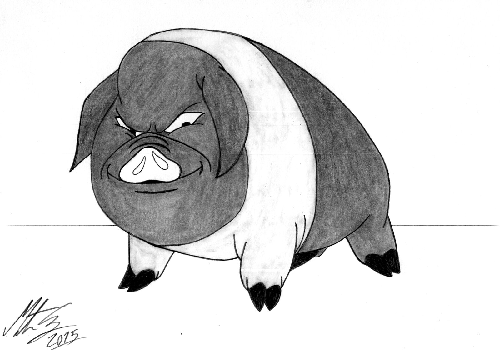 1600x1120 Napoleon Animal Farm Clipart Great Free Clipart, Silhouette - Animal Farm Drawing