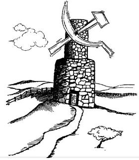 280x322 Propaganda - Animal Farm Drawing