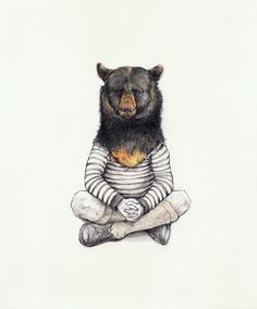 236x284 Animal Heads On Human Bodies Roosevelt Drawing - Animal Head Drawings