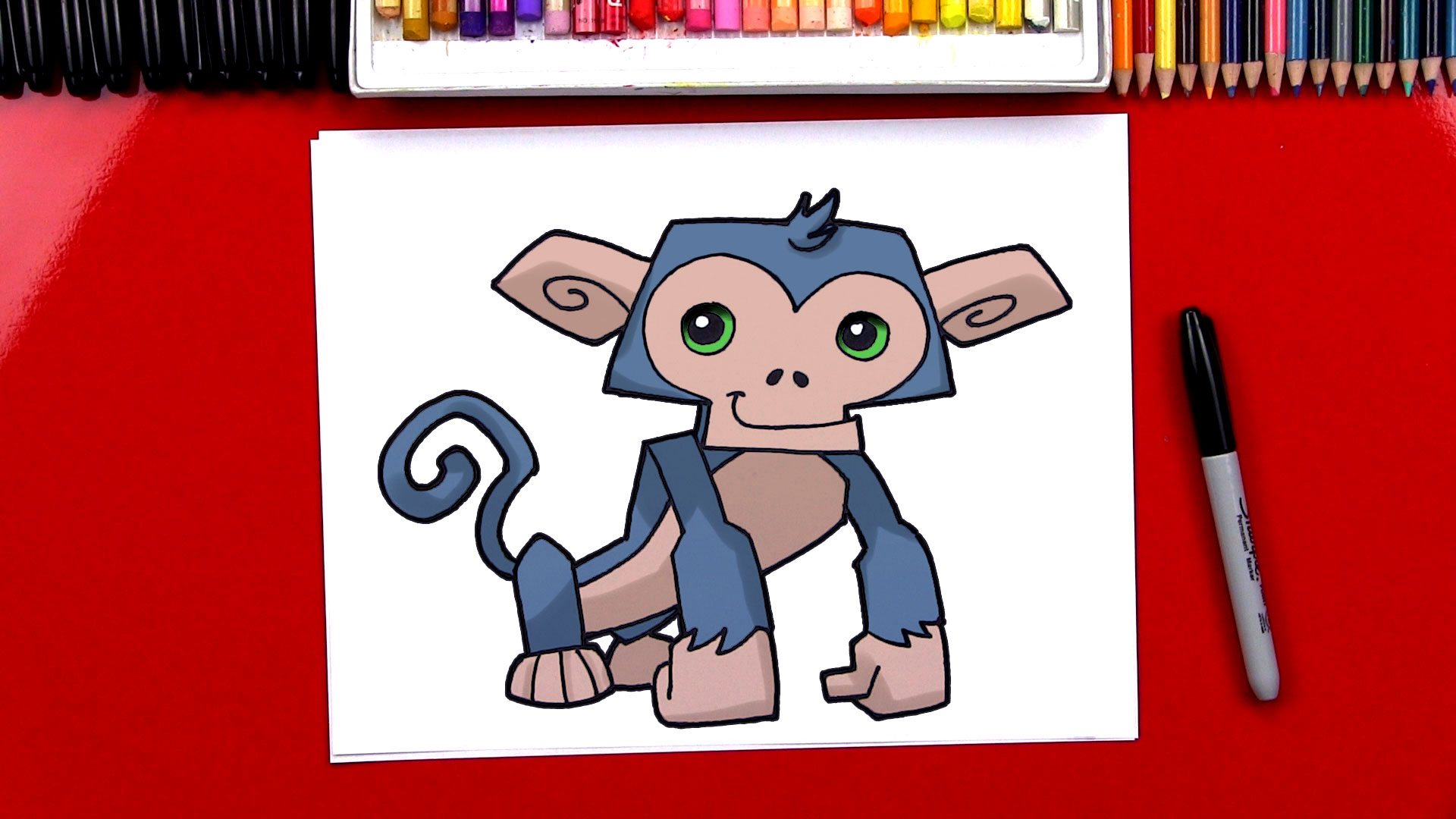 1920x1080 how to draw animal jam monkey - Animal Jam Drawings