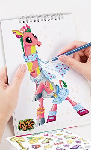 304x500 animal jam kids drawing art craft kit set of two toys - Animal Jam Drawings