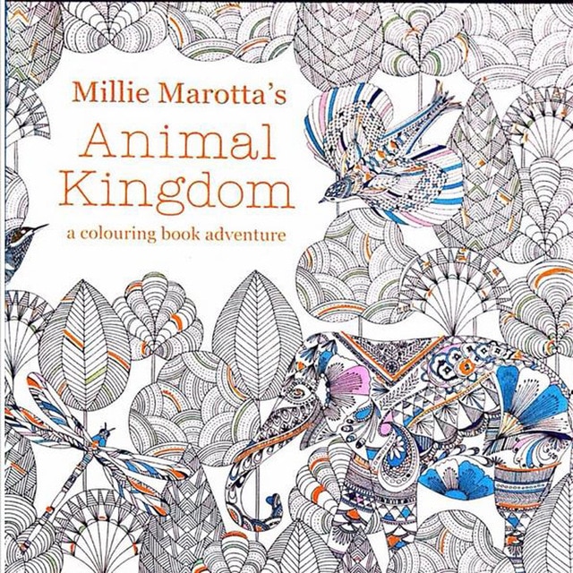 640x640 New Arrival Relieve Stress For Adult Painting Drawing Book - Animal Kingdom Drawing