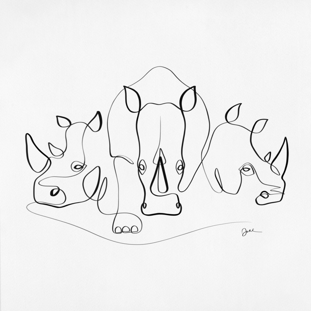 Animal Line Drawings at PaintingValley.com | Explore collection of