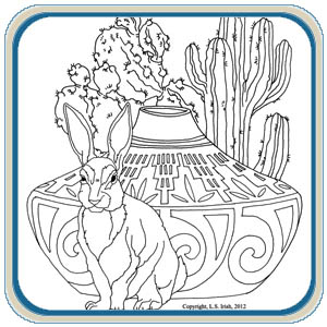 300x300 Southwest Animal Patterns Classic Carving Patterns - Animal Patterns Drawing