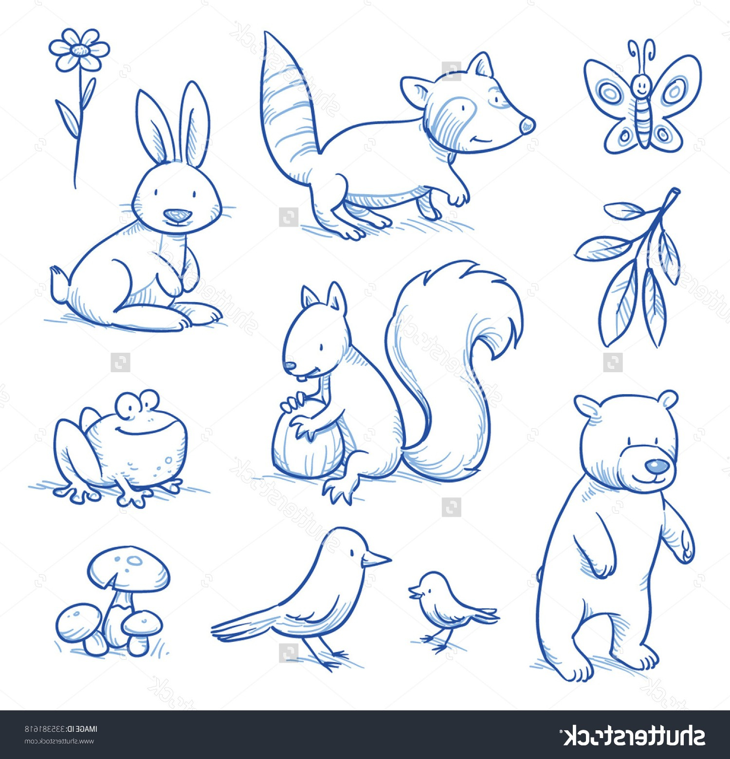 1500x1560 Simple Animals Drawing - Animals Drawing Photos