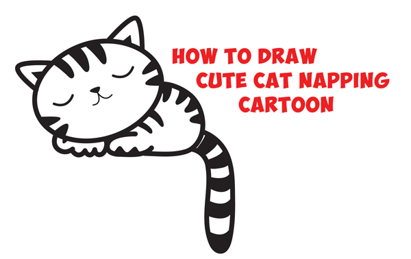 600x378 Draw Cute Baby Animals Archives - Animated Cat Drawings