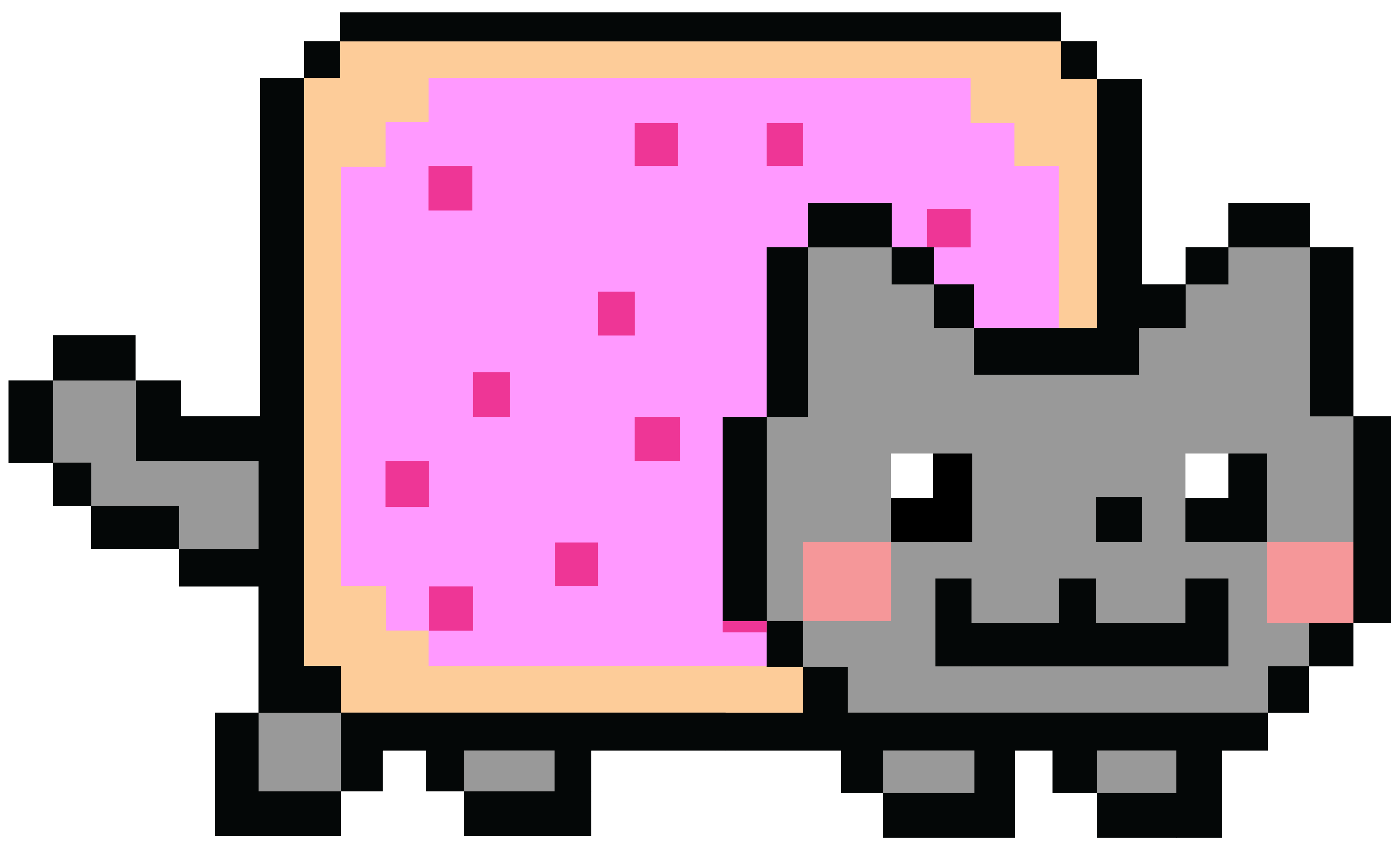 5600x3400 nyancat illustrated and animated nyan cat, cats, cute games - Animated Gif Drawing