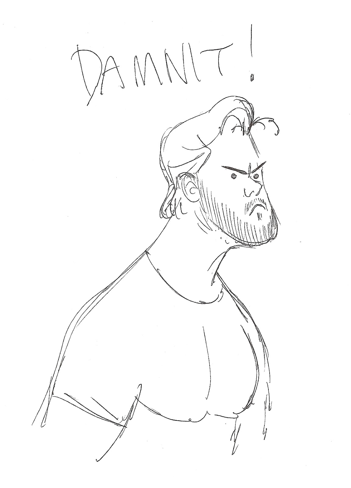 1152x1600 daryl graham animated people august - Animated People Drawings