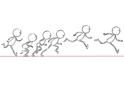 400x277 animation for beginners how to animate a character running - Animation Drawing