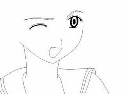 480x360 Anime Drawing And Animation With Microsoft Paint - Animation Drawing