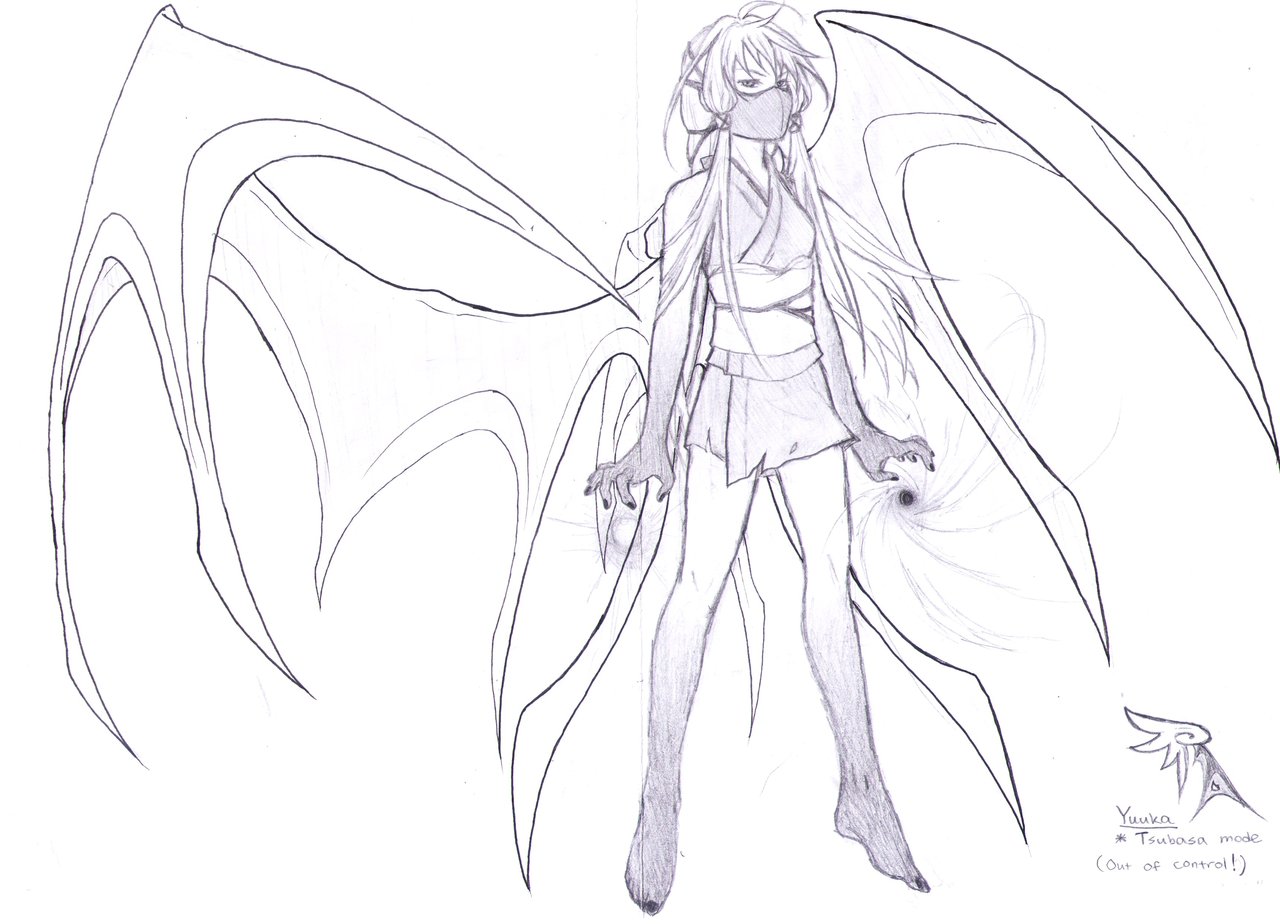 1280x924 Angel Lineart Draw Anime For Free Download - Anime Angel Drawing