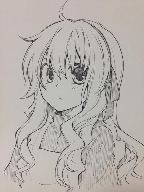 500x667 kozakura mary art anime drawings sketches, anime sketch, anime art - Anime Art Drawings