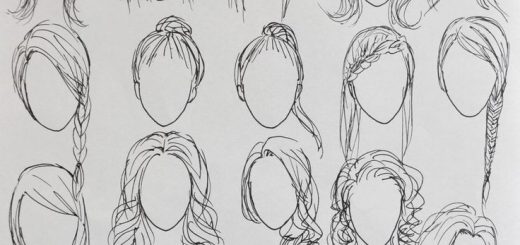 520x245 Art Drawing Anime Artworks - Anime Art Drawings