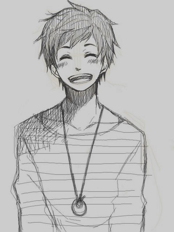 600x800 Amazing Anime Drawings And Manga Faces World Of Anime - Anime Boy Drawing