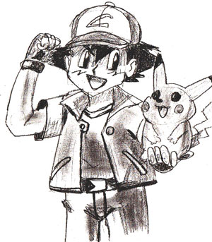 300x343 Drawing In Anime Style - Anime Cartoon Drawing