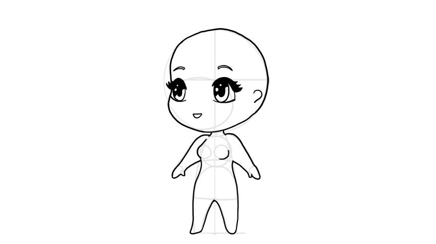 850x475 how to draw a chibi - Anime Chibi Drawing