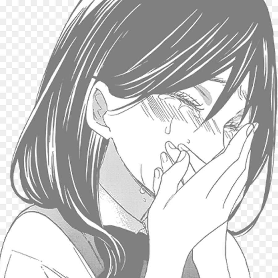 Anime Crying Drawing at PaintingValley.com | Explore collection of