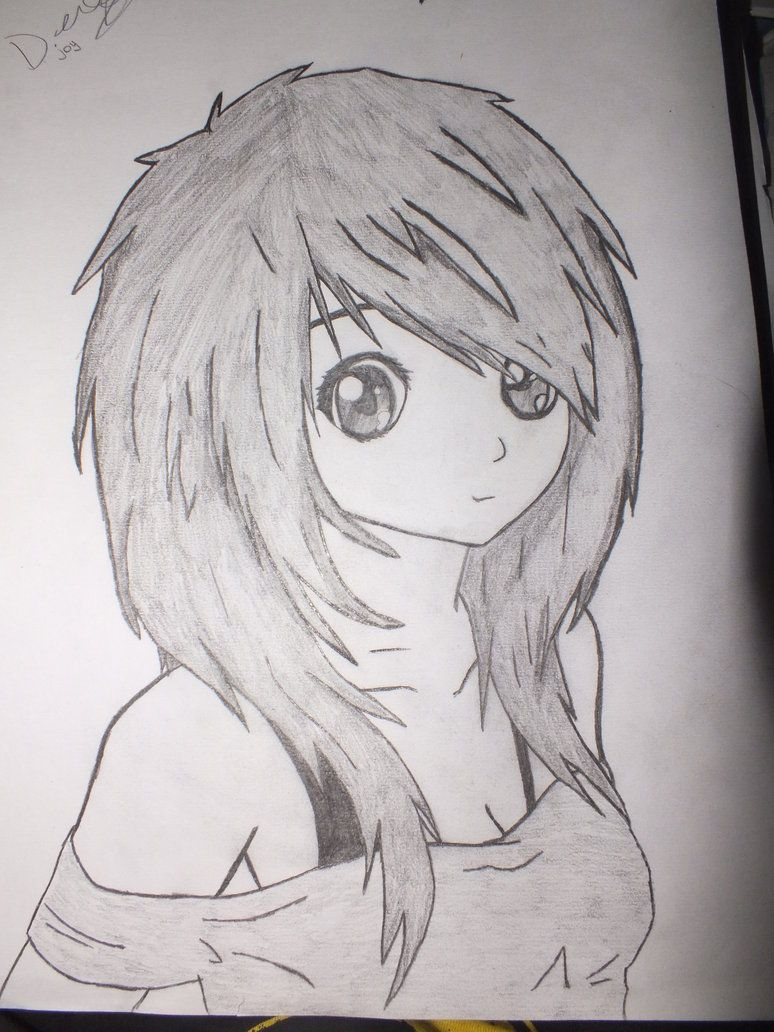 Anime Cute Girl Drawing At Explore Collection Of Anime Cute Girl Drawing 1220