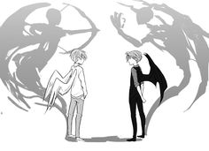 236x171 art demon drawings, angel drawing, pencil - Anime Demon Drawing