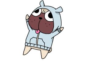 300x200 How To Draw Cute Anime Dog - Anime Dog Drawing