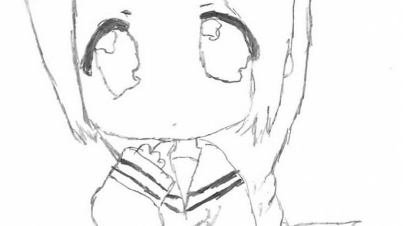 585x329 stylish ideas how to draw a anime dog an step - Anime Dog Drawing