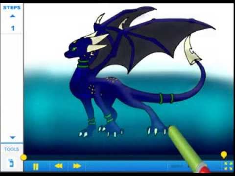 480x360 How To Draw Anime Dragon - Anime Dragon Drawing