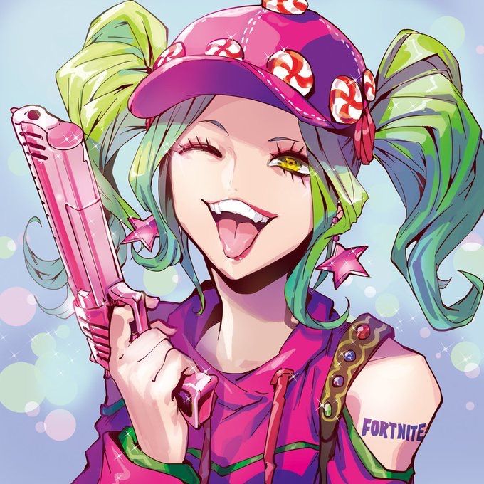 680x680 Credit To The Artist Zoey Fortnite In Anime Art, Anime - Anime Drawing Games