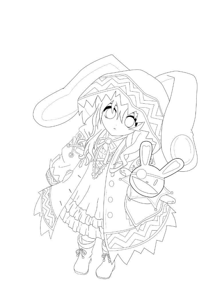 716x1024 Yoshino - Anime Drawing Gif