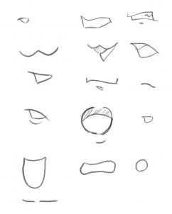 242x302 Gallery Anime Drawing Outline - Anime Drawing Outline