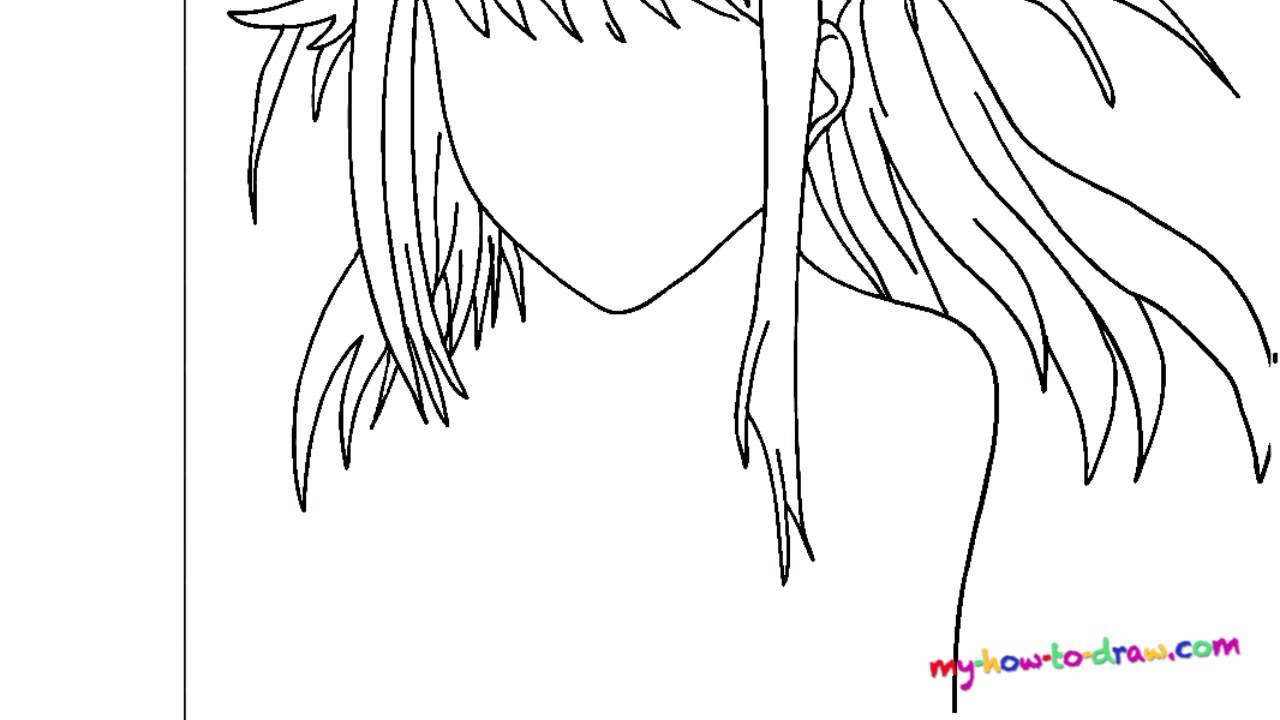 1280x720 How To Draw Anime - Anime Drawing Step By Step