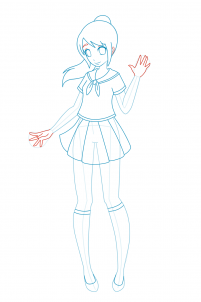 201x302 How To Draw How To Draw Anime For Kids - Anime Drawing Step By Step