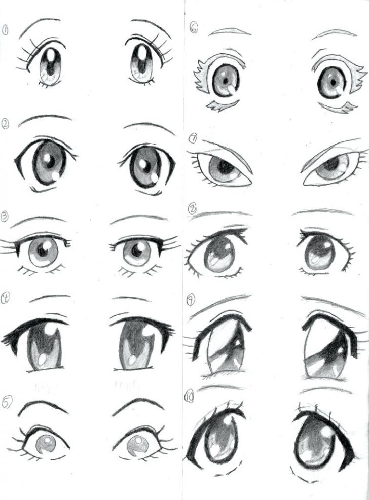 Anime Drawing Step By Step at Explore collection