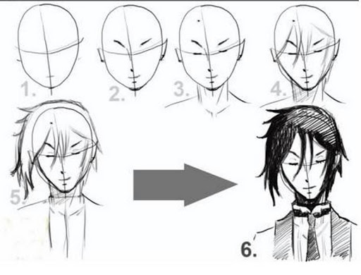 512x390 anime drawing lessons deve drawing - Anime Drawing Tutorial