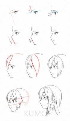 Head Anime Drawing References