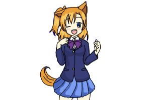 300x200 How To Draw Anime Girl - Anime Drawings Easy Girl